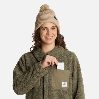 Chaqueta Mujer Leñadora Verde Oliva Haka Honu