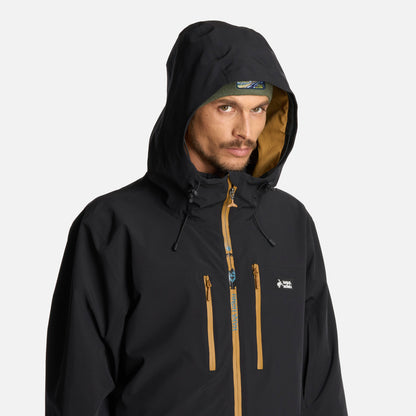 Chaqueta Hombre Viento Blanco Negro Haka Honu