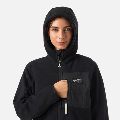 Polar Mujer Leñera Negro Haka Honu