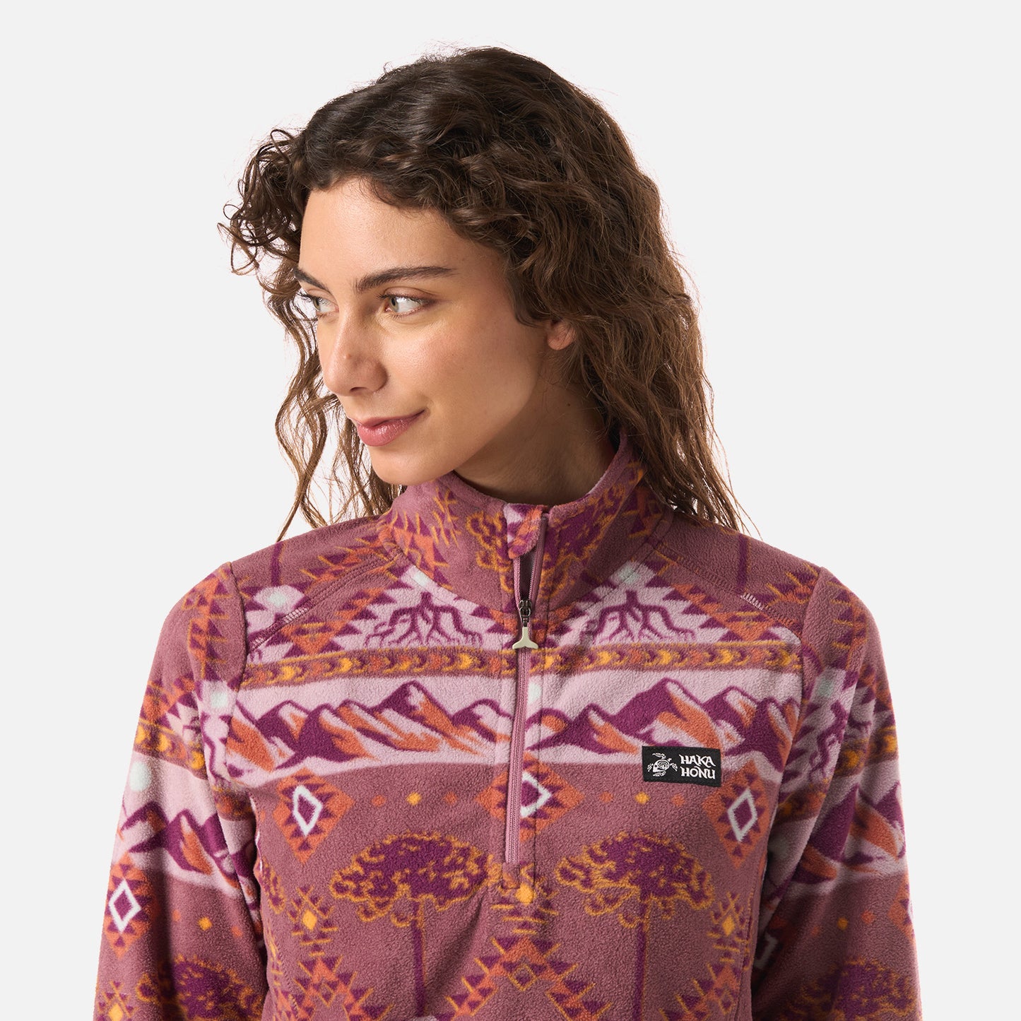 Polar Mujer Asegurao Print Malva Haka Honu