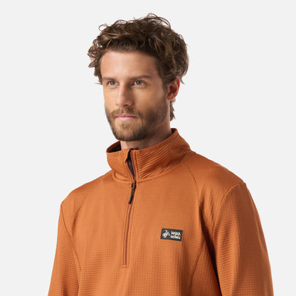 Polerón Hombre Taina Mostaza Oscuro Haka Honu