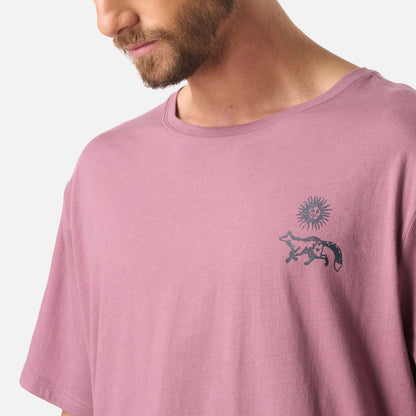 Polera Hombre Mosaicos Lila Haka Honu