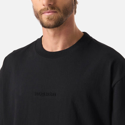 Polera Hombre Que Heavy Negro Haka Honu