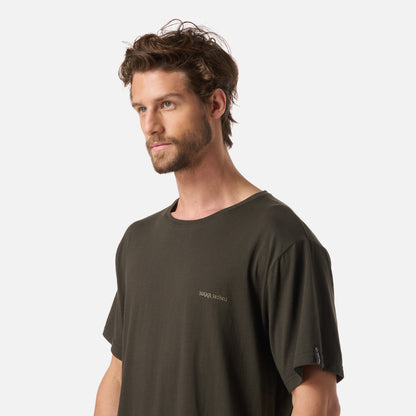 Polera Hombre Haka Verde Militar Haka Honu