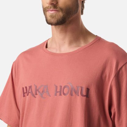 Polera Hombre Logo Terracota Claro Haka Honu