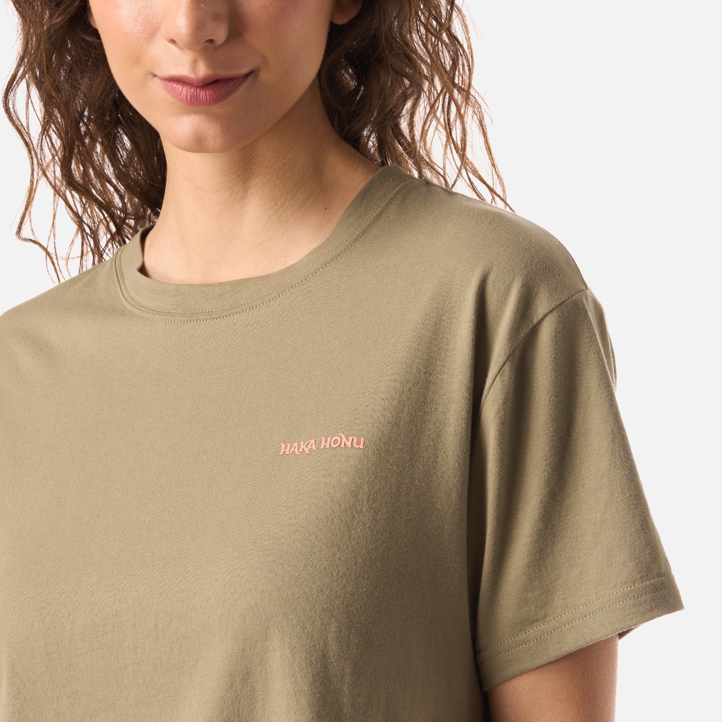 Polera Mujer Polo Verde Oliva Haka Honu