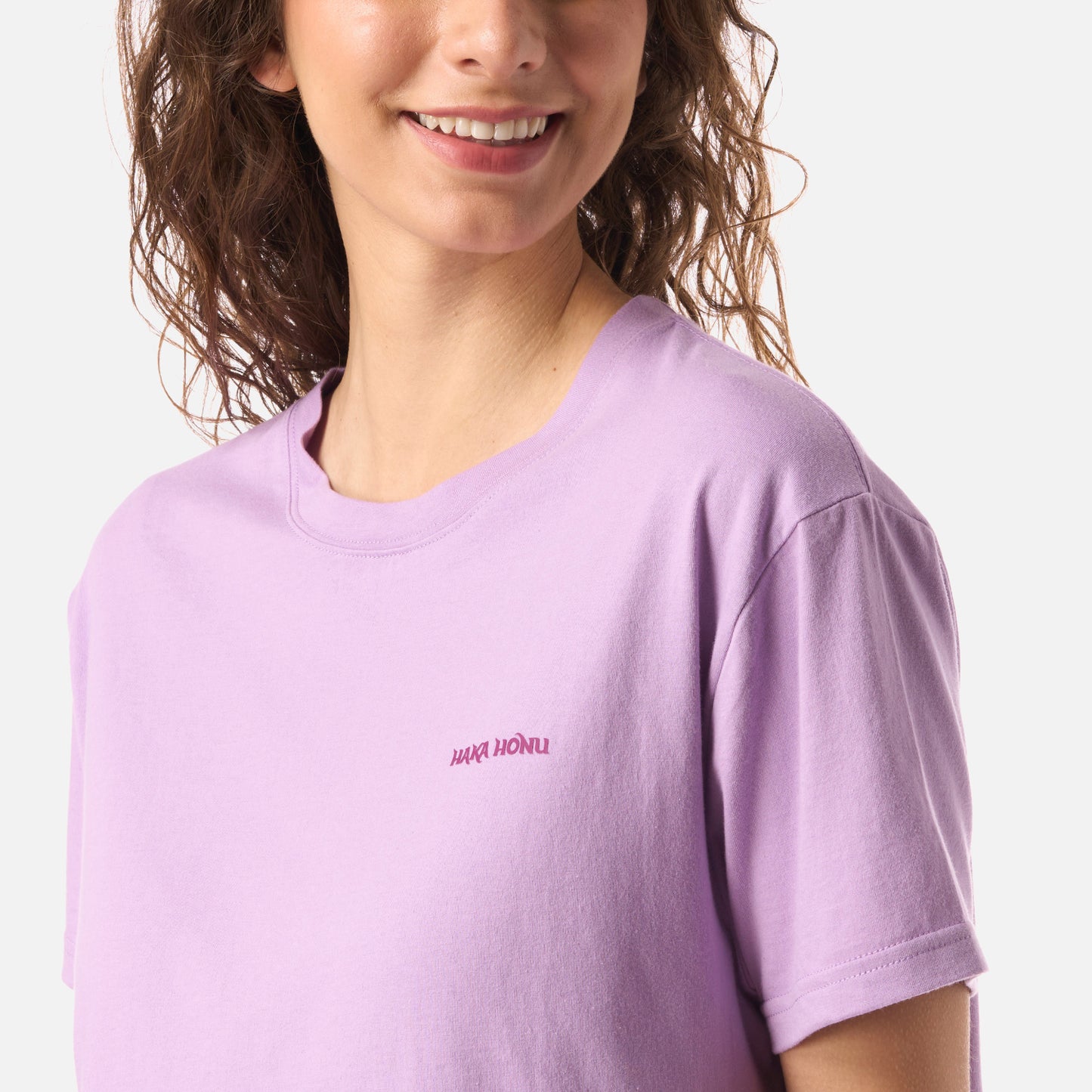Polera Mujer Polo Lila Haka Honu