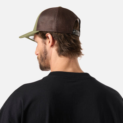 Jockey Unisex Alma Verde Militar / Cafe Haka Honu