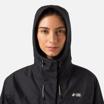 Chaqueta Mujer Petricor Negro Haka Honu