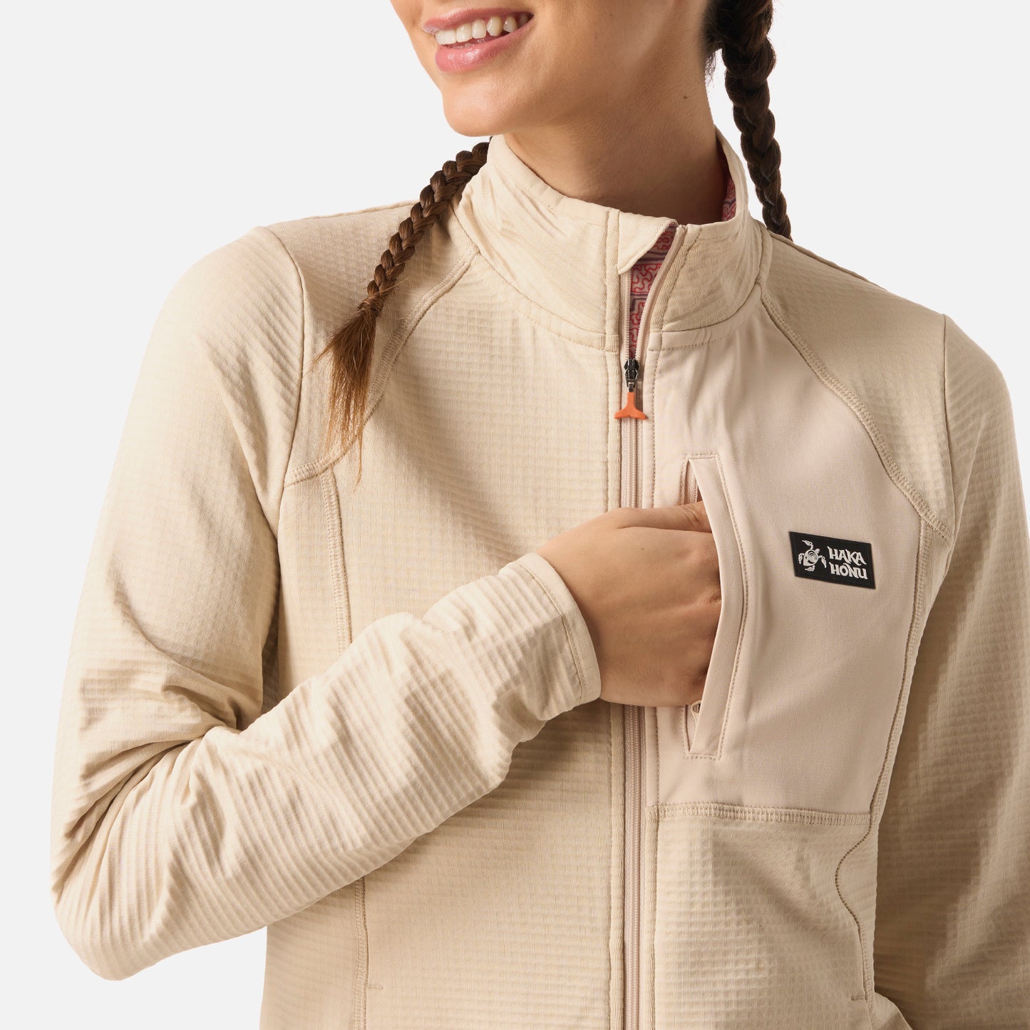 Polerón Mujer Taina Full Zip Arena Haka Honu