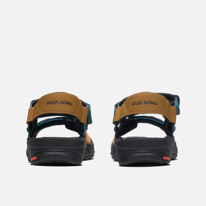 Sandalia Hombre Juan Segura Petroleo / Mostaza Haka Honu