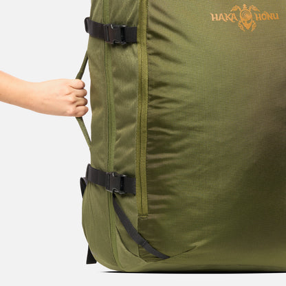Mochila Viajera 35L Verde Militar Haka Honu