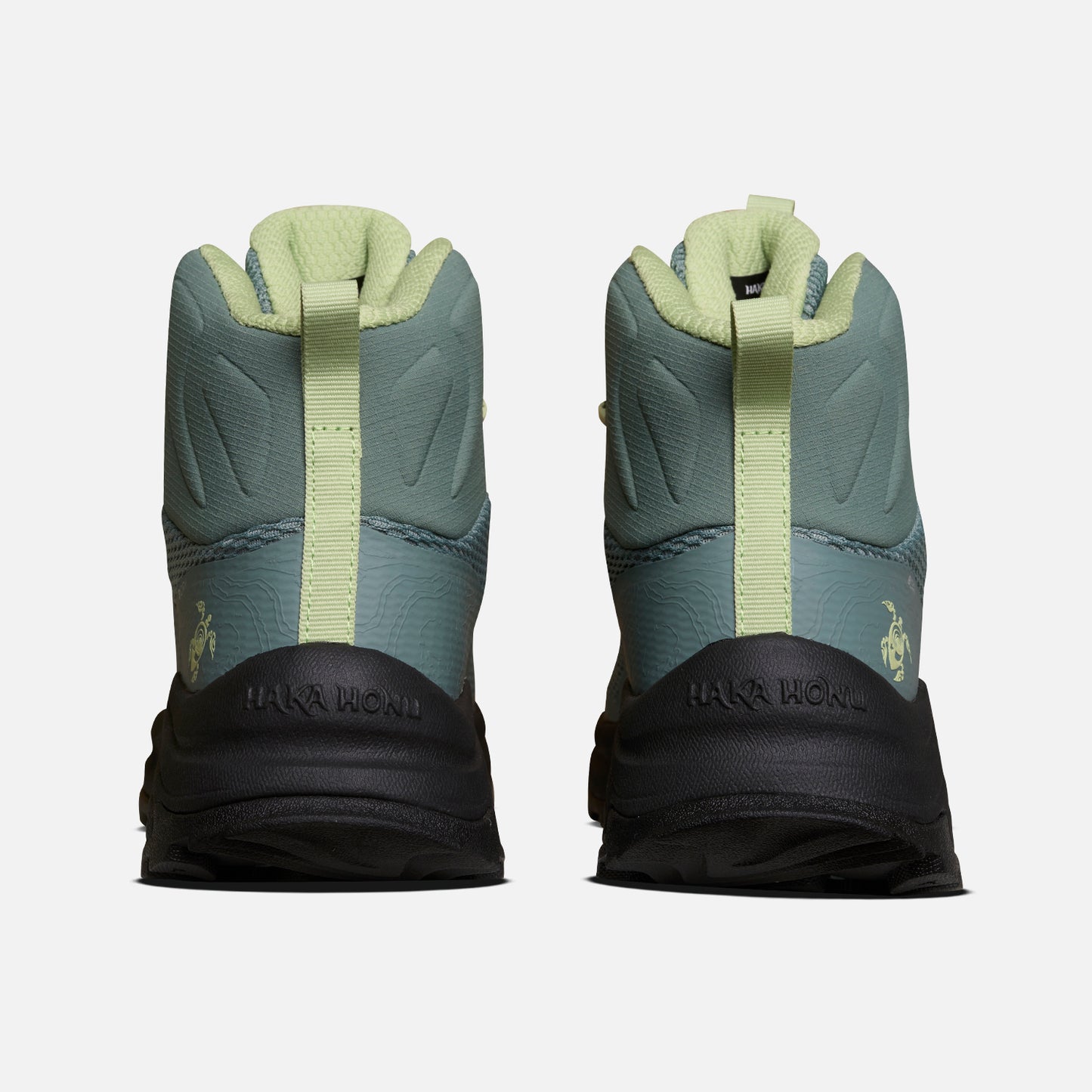 Zapatilla Mujer Huillin Alto Jade/Menta Haka Honu