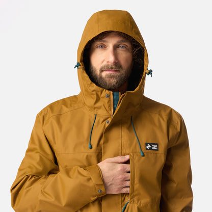 Chaqueta Hombre Kauai Mostaza Oscuro Haka Honu