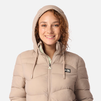 Chaqueta Mujer Pala Negra Taupe Haka Honu