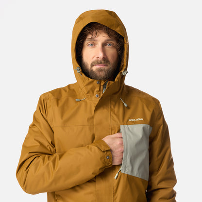 Chaqueta Hombre Terranova Mostaza Oscuro Haka Honu