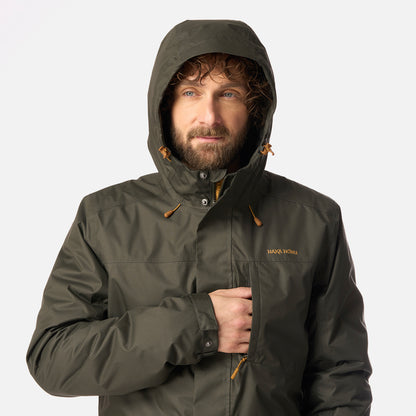 Chaqueta Hombre Terranova Verde Militar Haka Honu