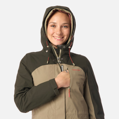 Chaqueta Mujer Perro Guapo Pro Verde Oliva Haka Honu