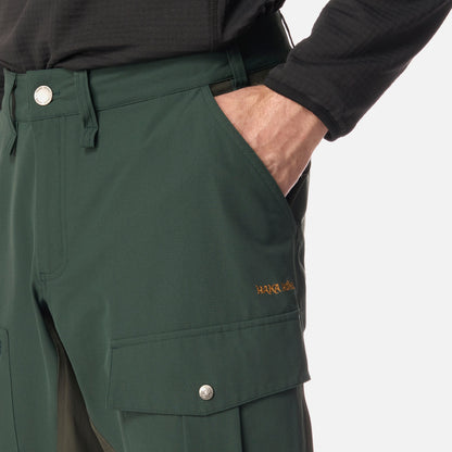 Pantalón Hombre Boina Negra Verde Bosque Haka Honu