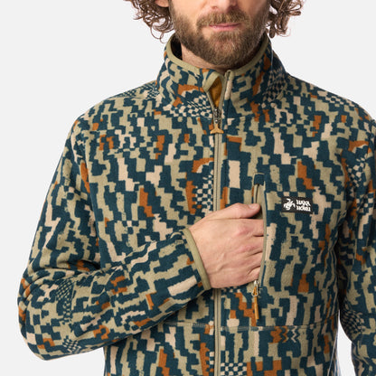 Polar Hombre Tokerau Pro Print Petroleo Oscuro Haka Honu