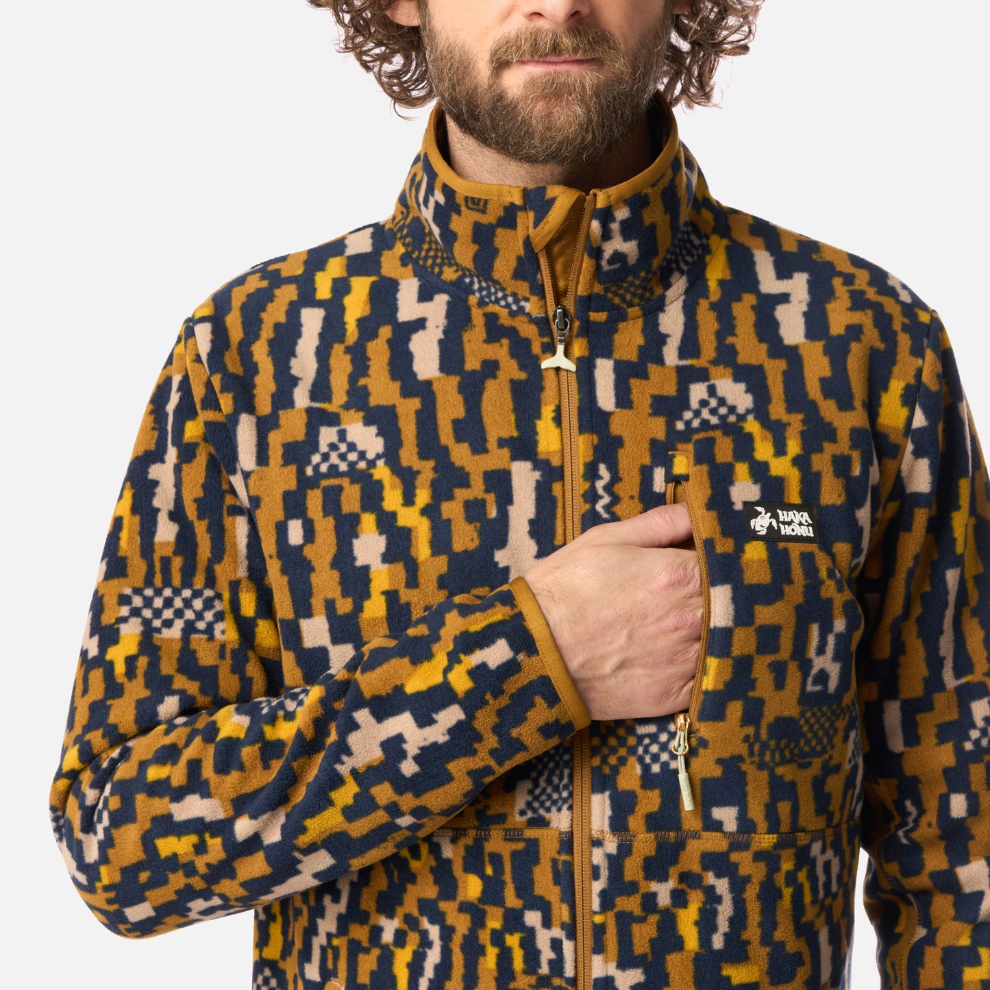 Polar Hombre Tokerau Pro Print Mostaza Haka Honu