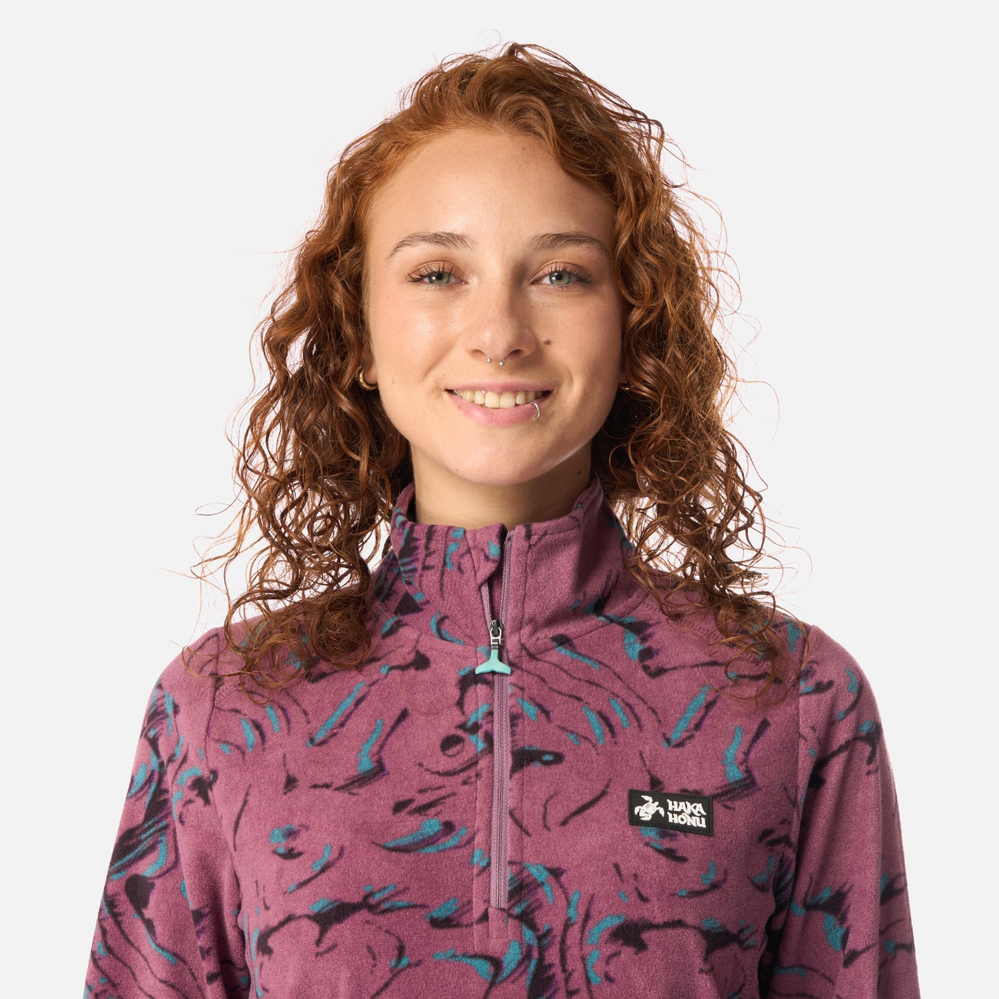 Polar Mujer Asegurao Print Lila Haka Honu