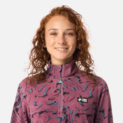 Polar Mujer Asegurao Print Lila Haka Honu