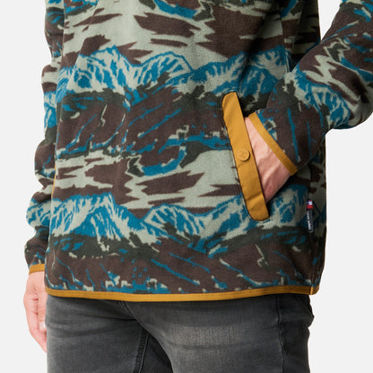 Polar Hombre Tokerau Hoody Print Petroleo Oscuro Haka Honu