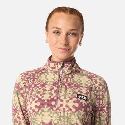 Polerón Mujer Taina Print Lila Haka Honu