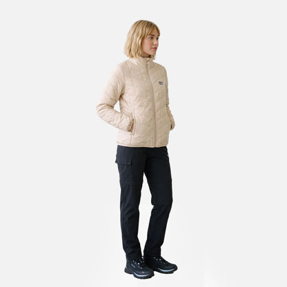 Chaqueta Mujer Muy Ultraliviana Crema Haka Honu