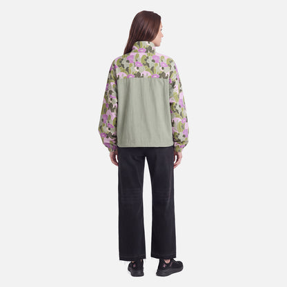 Chaqueta Mujer Hija Del Viento Print Laurel Haka Honu