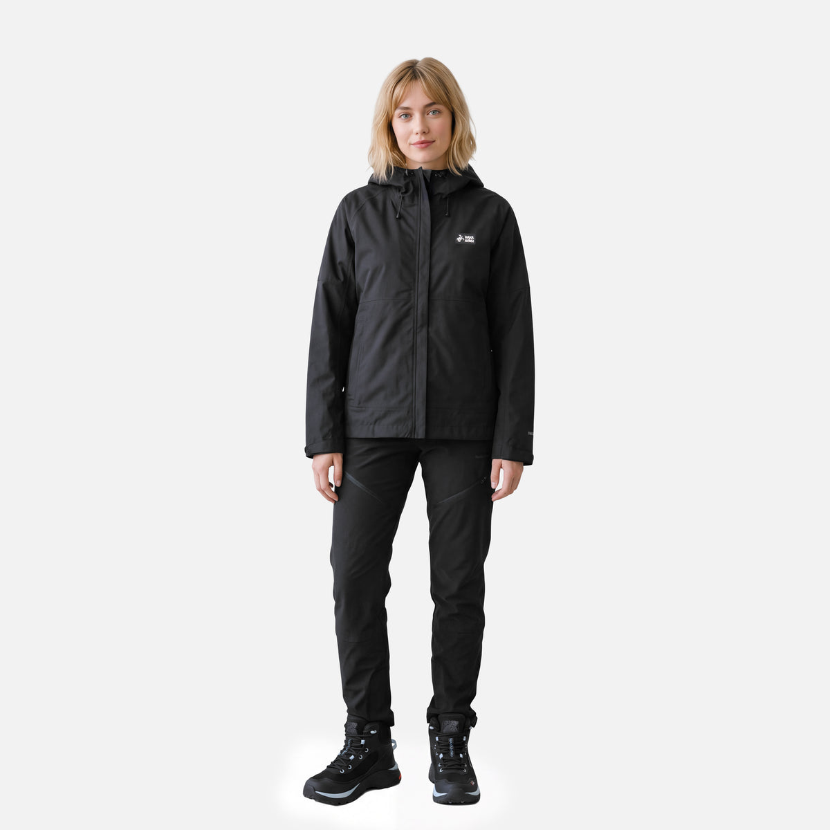 Chaqueta Mujer Viento Norte Negro Haka Honu