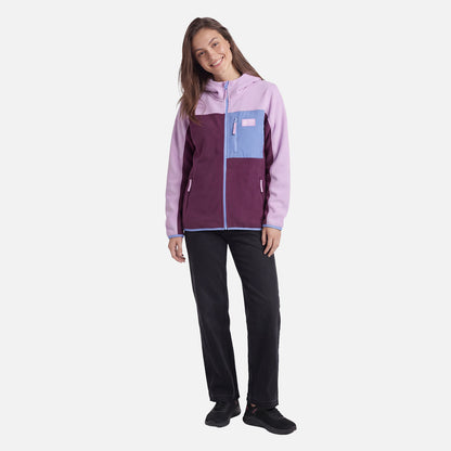 Polar Mujer Leñera Morado Oscuro Haka Honu