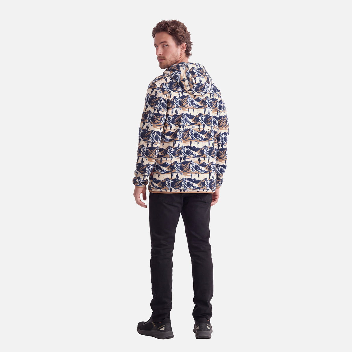 Polar Hombre Lenero Print Crema Haka Honu