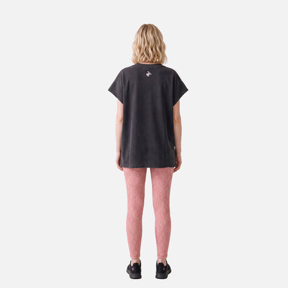 Polera Mujer Garza Negro Haka Honu