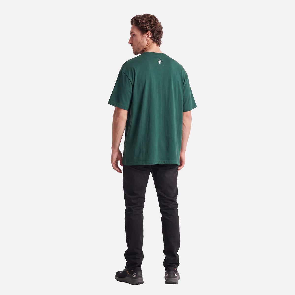 Polera Hombre Polo Esmeralda Haka Honu
