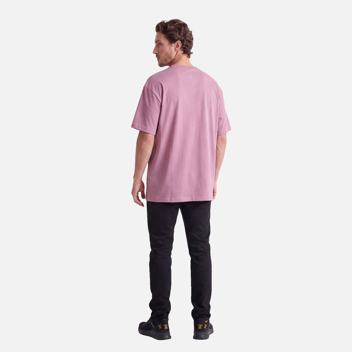 Polera Hombre Polo Lila Haka Honu