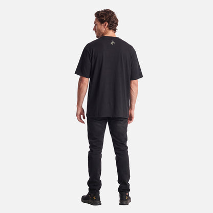 Polera Hombre Polo Negro Haka Honu