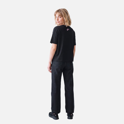 Polera Mujer Polo Negro Haka Honu