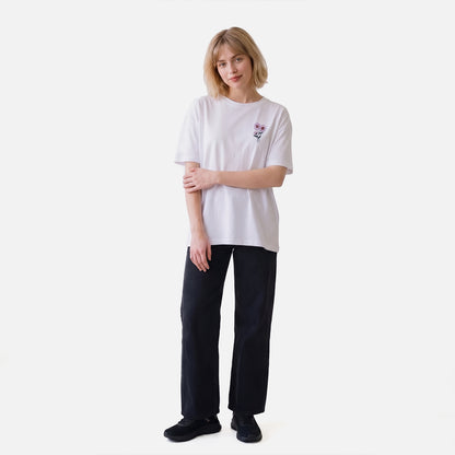 Polera Mujer Liofilizada Blanco Haka Honu