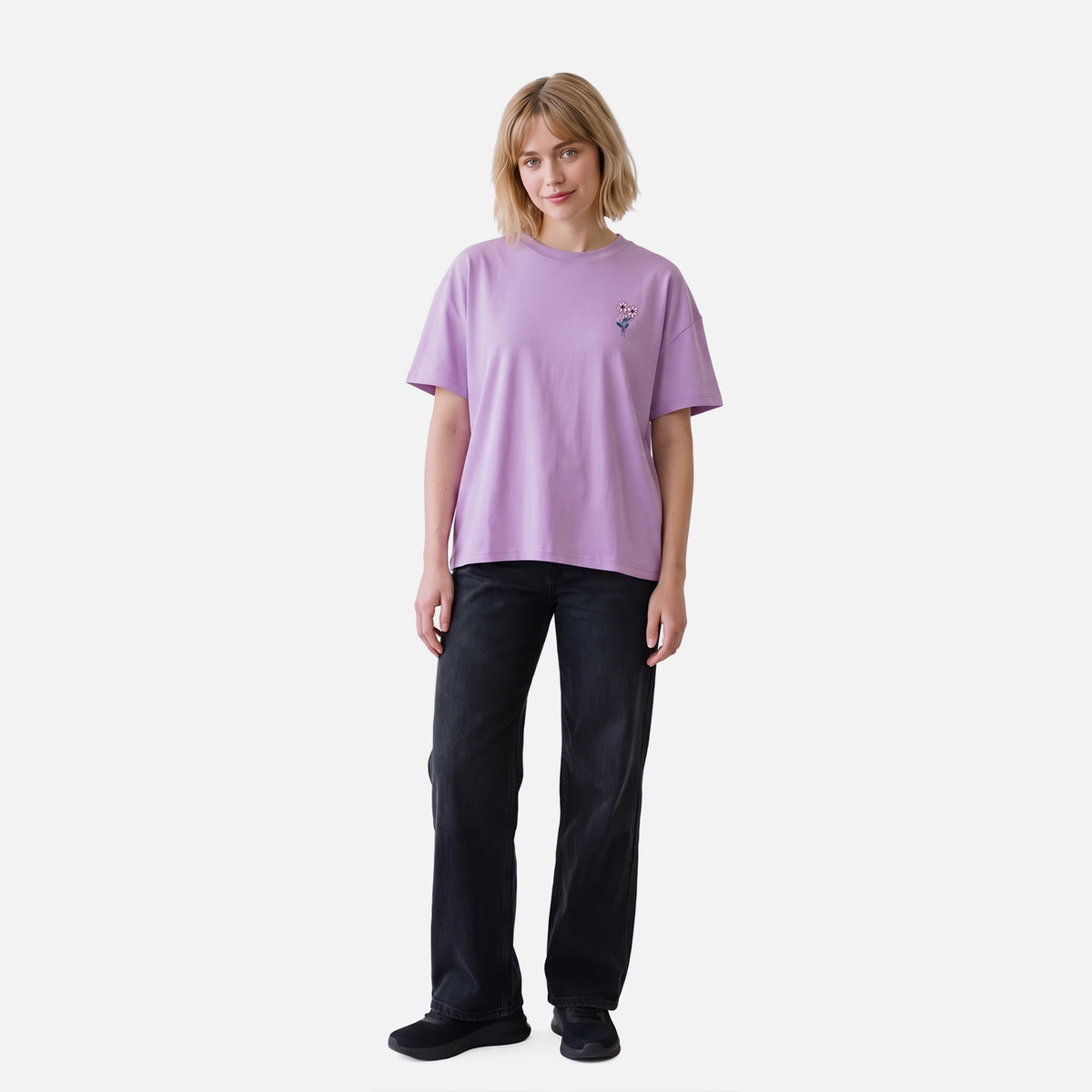 Polera Mujer Liofilizada Malva Haka Honu