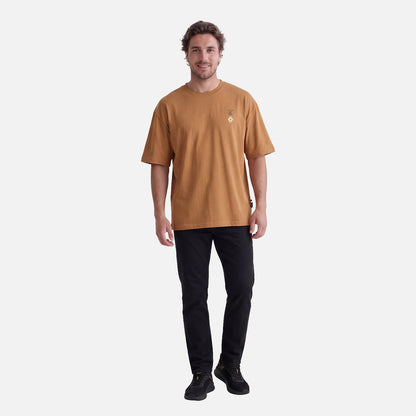 Polera Hombre Norte Grande Mostaza Haka Honu