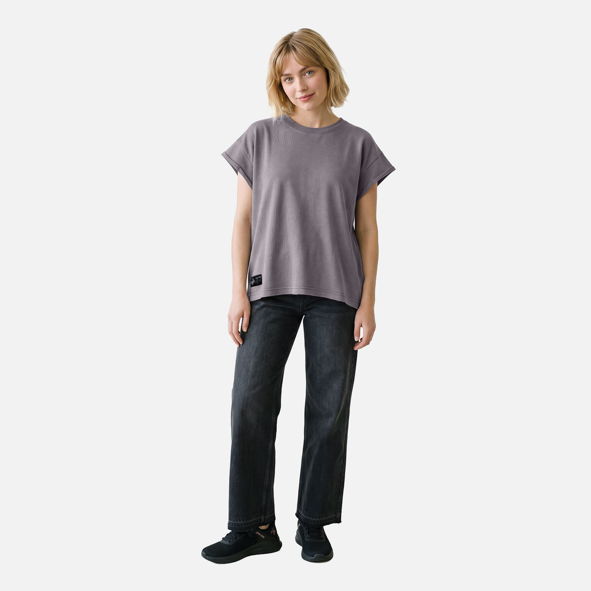 Polera Mujer Nube Gris Medio Haka Honu