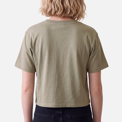 Polera Mujer Sin Prisa Verde Oliva Haka Honu
