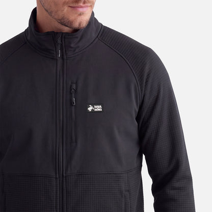 Polerón Hombre Taina Full Zip Negro Haka Honu