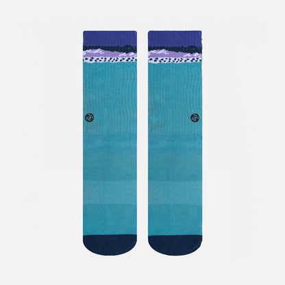 Calcetines Mujer Las Tres Puntas Pack Medio Azul / Celeste / Burdeo Haka Honu