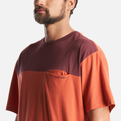 Polera Hombre Dale Color Terracota Haka Honu