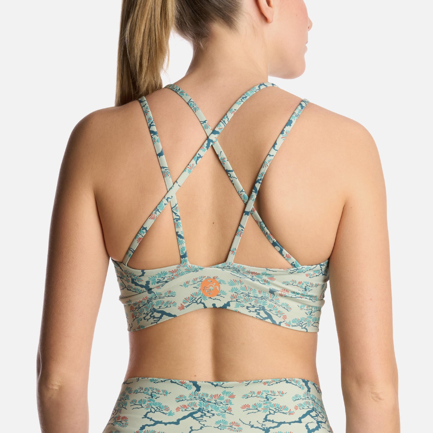 Peto Mujer Copihue Print Menta Haka Honu
