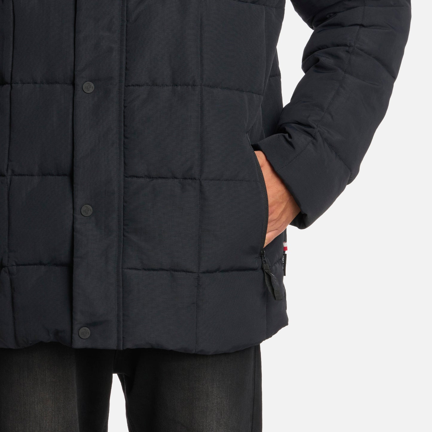 Chaqueta Hombre Aislado Negro Haka Honu