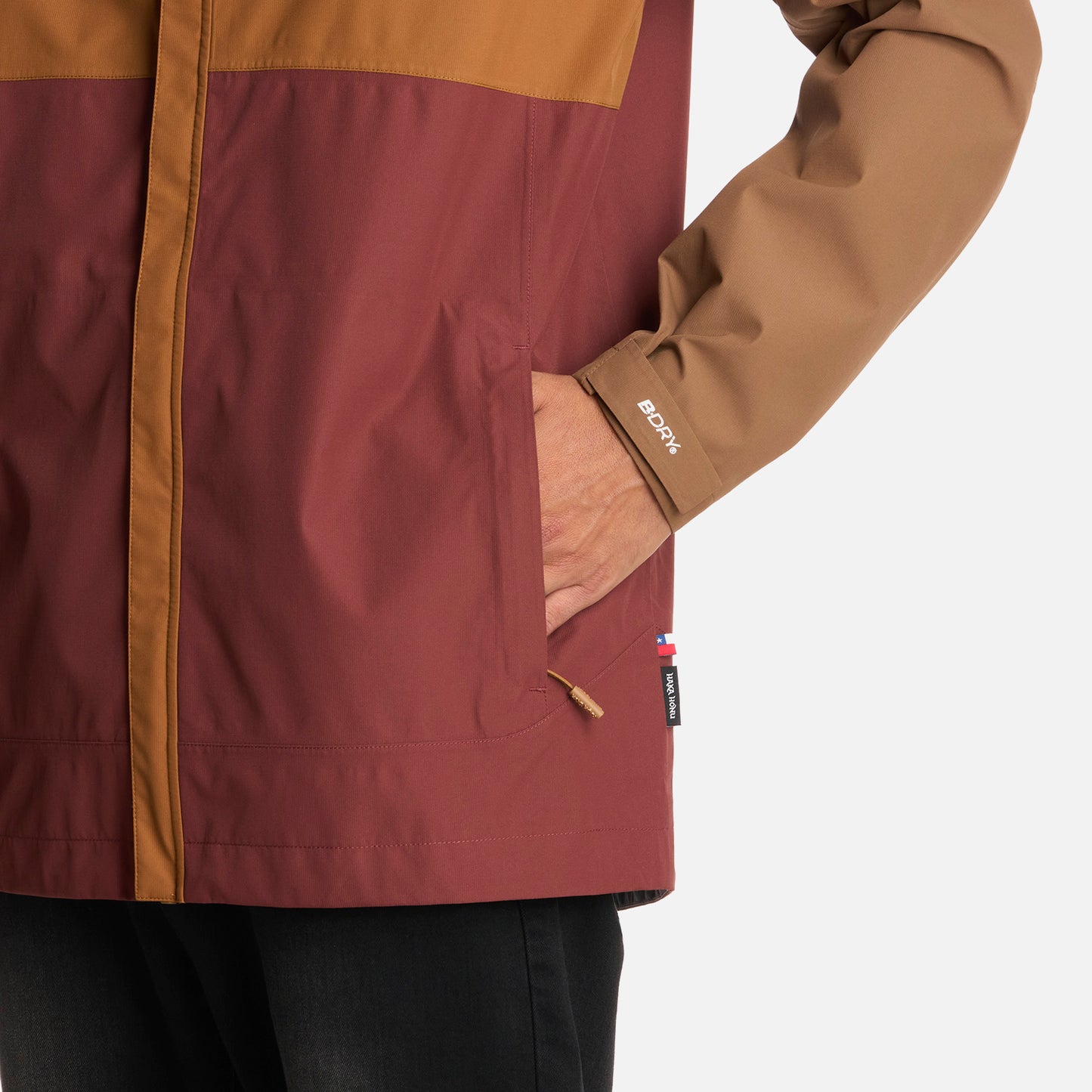 Chaqueta Hombre Viento Norte Mostaza Haka Honu